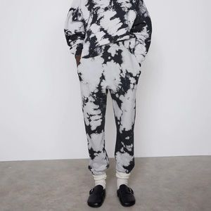 Zara Tie Dye Sweat Pants